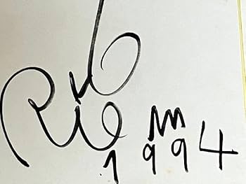 Amazon.co.jp: 1994 宮沢りえ 直筆 サイン色紙 : おもちゃ